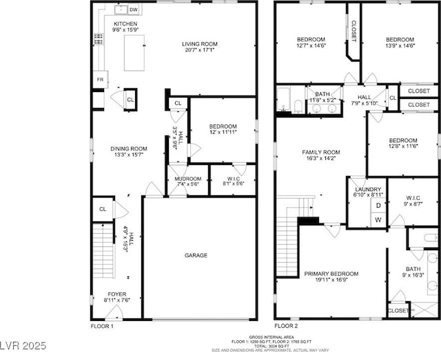 8351 Gold River Ct, Las Vegas, NV 89113 - floor plan
