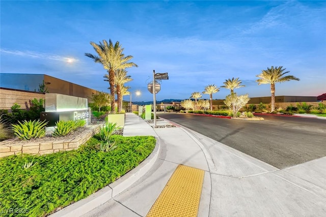 109 Reverie Heights Ave, Henderson, NV 89011 - view of asphalt street with sidewalks and curbs