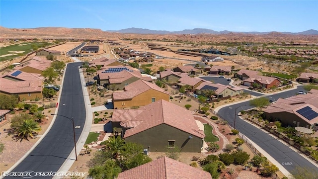 1348 Basin Vw, Mesquite, NV 89034 - aerial view of residential area featuring a mountainous background