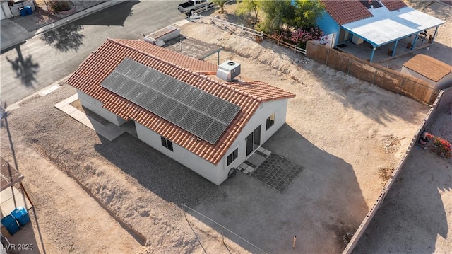 drone / aerial view