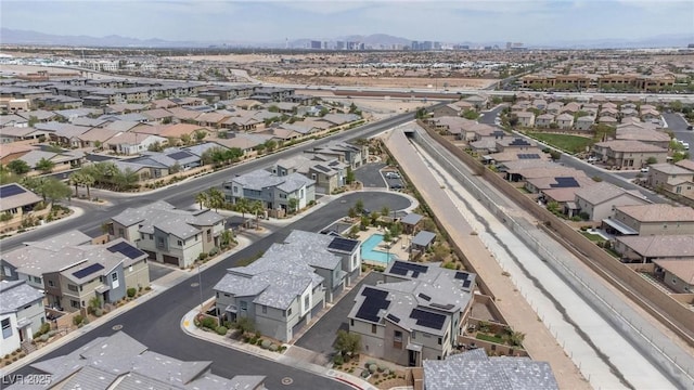 birds eye view of property featuring a residential view