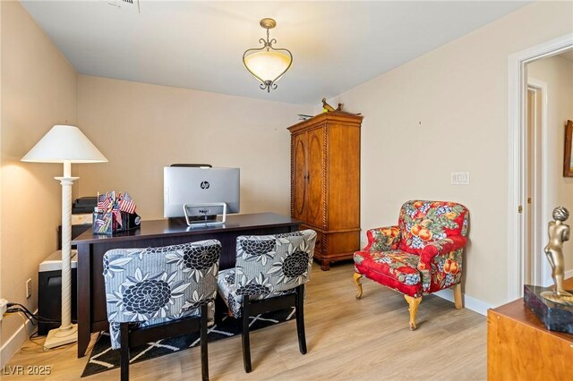 1430 October Oak Ave, Las Vegas, NV 89123 - office with light wood finished floors