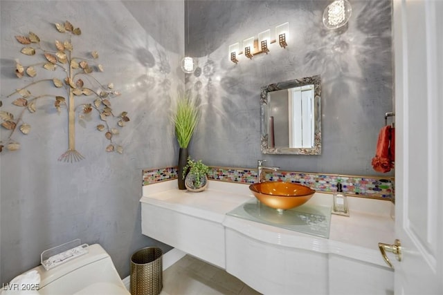1805 Prichard Ave, Henderson, NV 89052 - bathroom with tile patterned flooring, vanity, and toilet