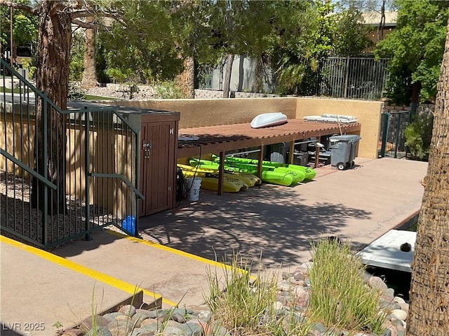 3024 Pismo Beach Dr, Las Vegas, NV 89128 - gate with fence