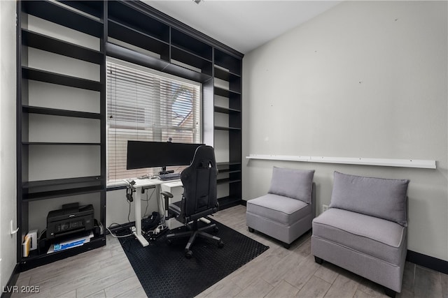 10342 Cherry Brook St, Las Vegas, NV 89183 - office featuring wood finished floors and baseboards