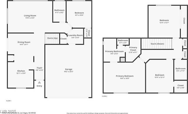 10342 Cherry Brook St, Las Vegas, NV 89183 - view of layout