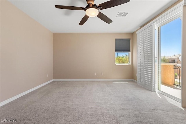 4212 Hawks Glide Ave, North Las Vegas, NV 89084 - unfurnished room featuring carpet floors and ceiling fan