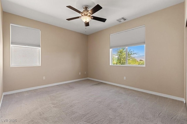 4212 Hawks Glide Ave, North Las Vegas, NV 89084 - spare room featuring carpet floors and a ceiling fan