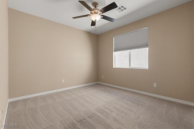 4212 Hawks Glide Ave, North Las Vegas, NV 89084 - carpeted spare room with baseboards and a ceiling fan