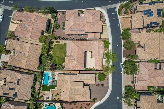 2805 Proust Ct, Henderson, NV 89044 - aerial view of a pool