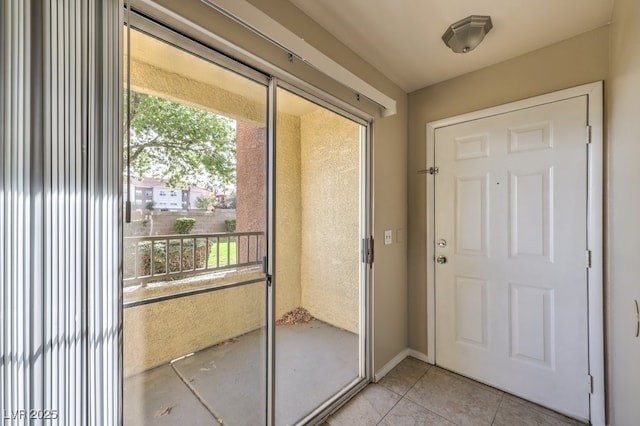2120 Ramrod Ave Unit 2216, Henderson, NV 89014 - doorway with light tile patterned floors and plenty of natural light