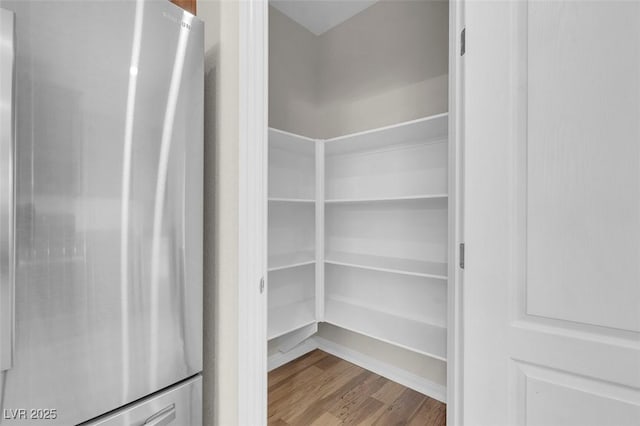 view of pantry