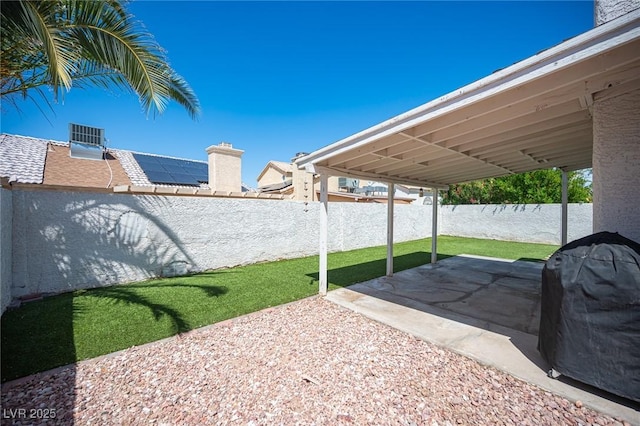 7103 Shadow Crest Dr, Las Vegas, NV 89119 - view of patio featuring central AC unit