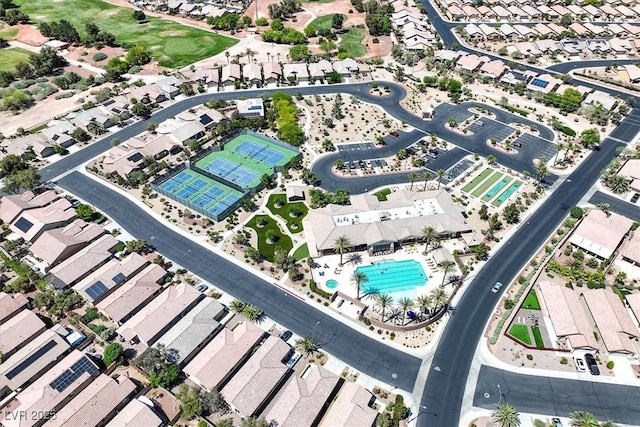 6072 Canter Glen Ave, Las Vegas, NV 89122 - aerial view featuring a residential view