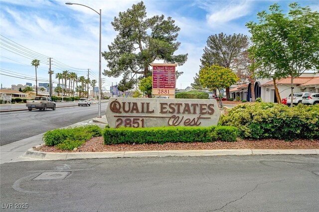2851 S Valley View Blvd Unit 1139B, Las Vegas, NV 89102 - view of community sign