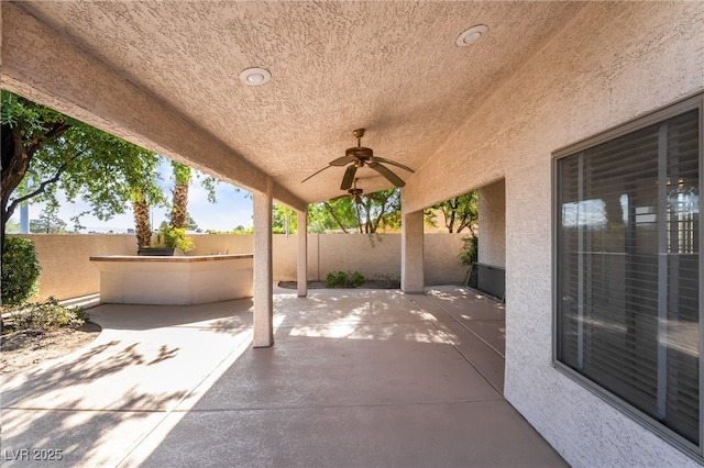 4176 Skywalker Ave, Las Vegas, NV 89120 - view of patio / terrace with ceiling fan
