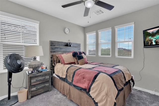 301 Resolute Ave, Henderson, NV 89011 - carpeted bedroom featuring baseboards and a ceiling fan