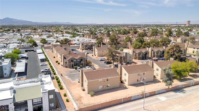 4732 Krissylouise Way, Las Vegas, NV 89121 - birds eye view of property featuring a mountain view and a residential view