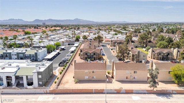 4732 Krissylouise Way, Las Vegas, NV 89121 - bird's eye view with a mountain view and a residential view