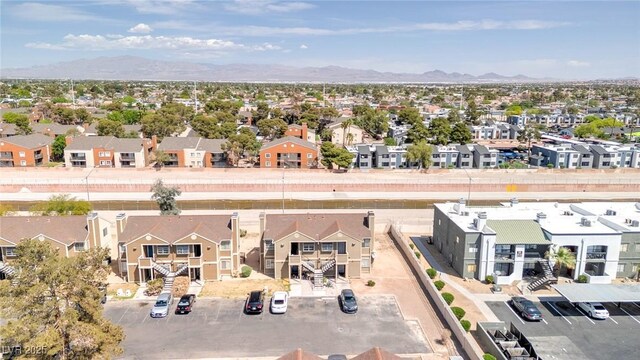4732 Krissylouise Way, Las Vegas, NV 89121 - aerial view with a mountain view and a residential view