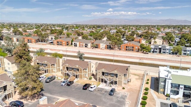 4732 Krissylouise Way, Las Vegas, NV 89121 - birds eye view of property featuring a residential view and a mountain view