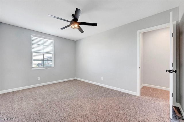 8349 Pollenzo Ave, Las Vegas, NV 89178 - carpeted spare room featuring a ceiling fan and baseboards