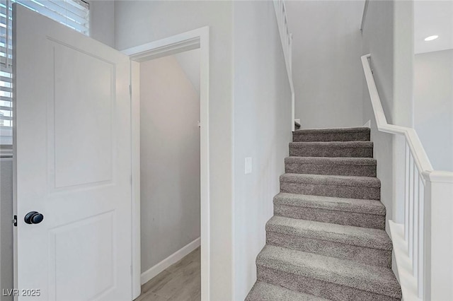 8349 Pollenzo Ave, Las Vegas, NV 89178 - stairway with baseboards