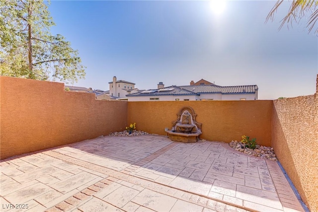 437 Via Stretto Ave, Henderson, NV 89011 - view of patio / terrace featuring a fenced backyard
