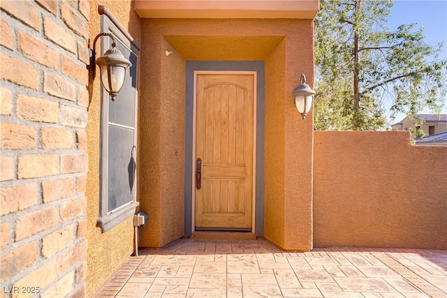 437 Via Stretto Ave, Henderson, NV 89011 - entrance to property featuring stucco siding