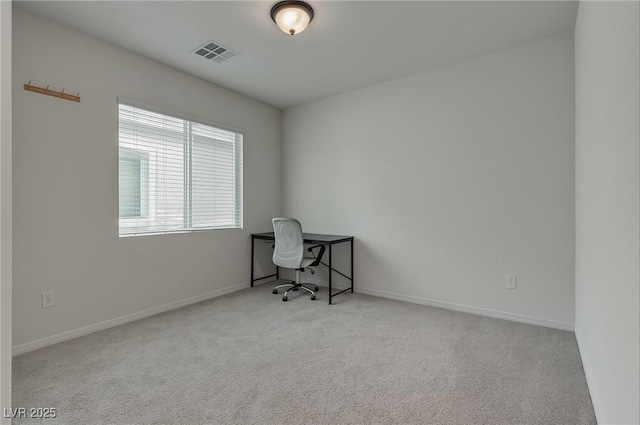 5256 Sherwood Forest Ln, Las Vegas, NV 89122 - unfurnished office featuring carpet flooring, visible vents, and baseboards