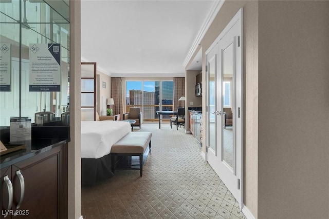 135 E Harmon Ave Unit 2515, Las Vegas, NV 89109 - corridor featuring ornamental molding and baseboards