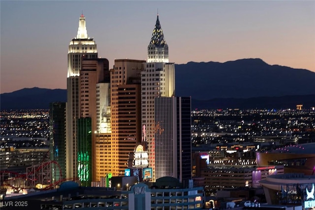 135 E Harmon Ave Unit 2515, Las Vegas, NV 89109 - view of city featuring a mountain backdrop