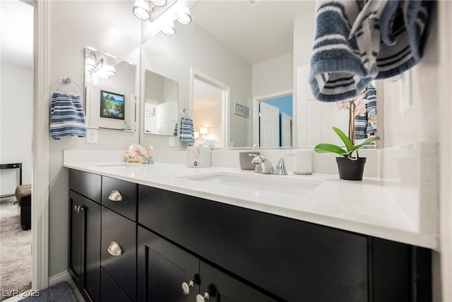 10126 Cliff Dwellings Ave, Las Vegas, NV 89178 - bathroom with double vanity