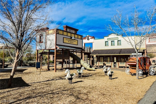 exterior space with playground community