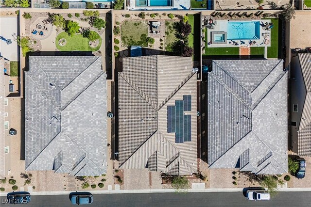 drone / aerial view