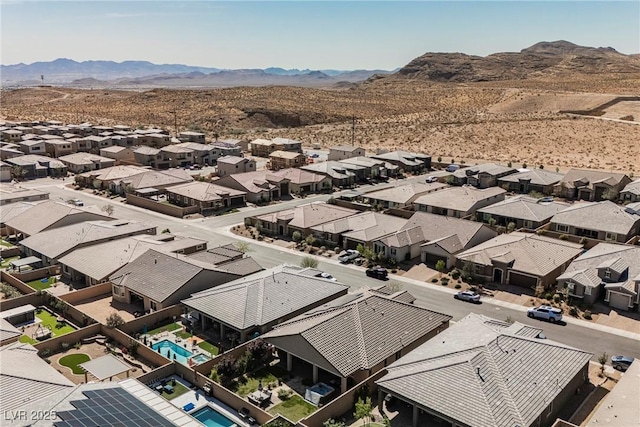 10126 Cliff Dwellings Ave, Las Vegas, NV 89178 - aerial perspective of suburban area with mountains