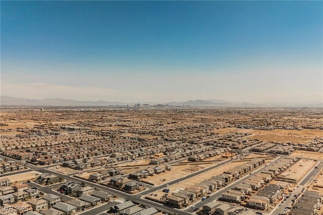 10126 Cliff Dwellings Ave, Las Vegas, NV 89178 - aerial view of residential area featuring a mountainous background