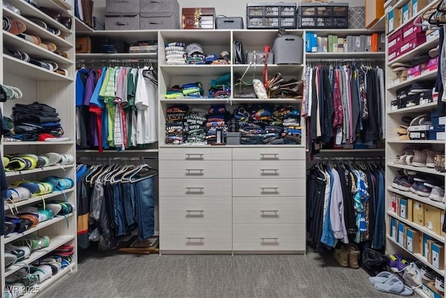 10018 Regency Square Ave, Las Vegas, NV 89148 - spacious closet with carpet flooring