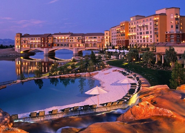 26 Sun Mirage Ave, Henderson, NV 89011 - exterior space featuring a water view