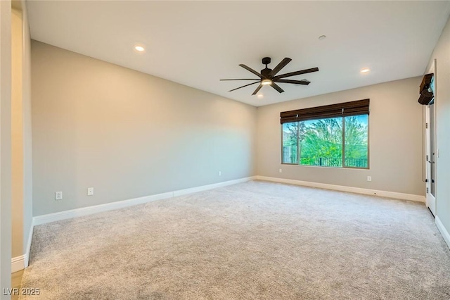 26 Sun Mirage Ave, Henderson, NV 89011 - unfurnished room with baseboards, carpet flooring, and ceiling fan