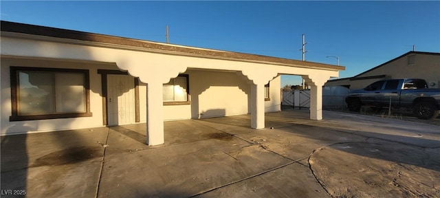 2740 Vita Dr, North Las Vegas, NV 89030 - view of patio featuring fence