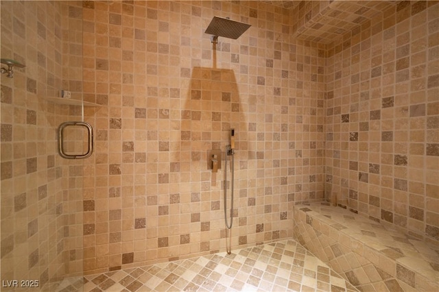1520 Macdonald Ranch Dr, Henderson, NV 89012 - full bath with a stall shower