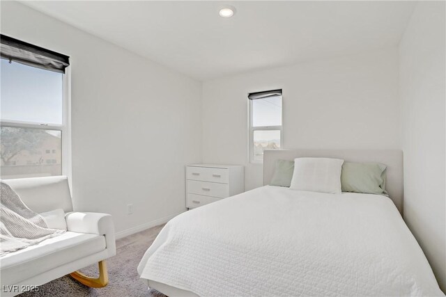 5692 Tinar St, Las Vegas, NV 89113 - carpeted bedroom with baseboards and recessed lighting