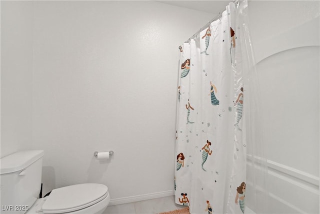 5692 Tinar St, Las Vegas, NV 89113 - full bathroom with tile patterned floors, baseboards, and toilet