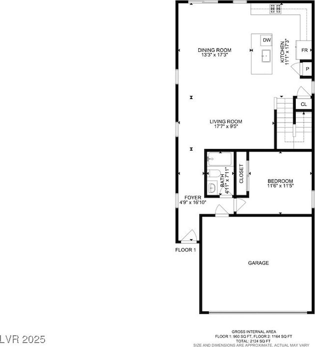 5692 Tinar St, Las Vegas, NV 89113 - floor plan