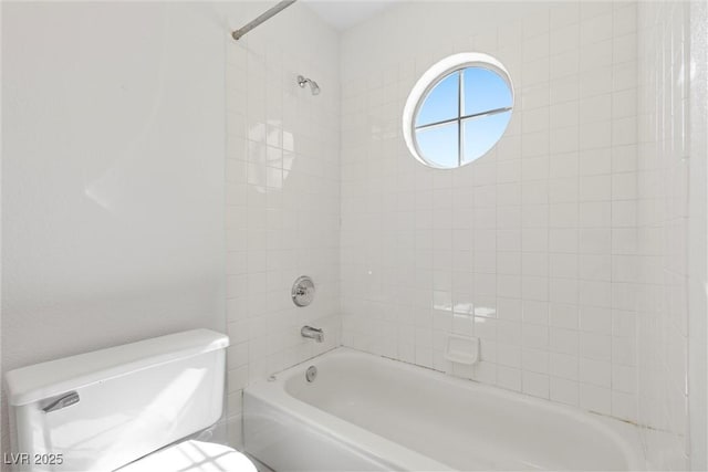 283 Grand Olympia Dr, Henderson, NV 89012 - bathroom featuring shower / washtub combination and toilet