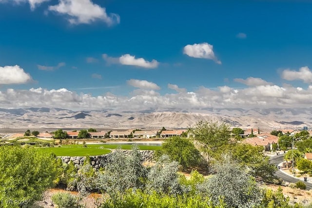 2163 Bannerwood St, Henderson, NV 89044 - exterior space featuring a residential view and a mountain view