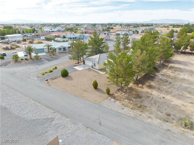 151 Hornet St, Pahrump, NV 89048 - aerial view of residential area featuring a mountain backdrop