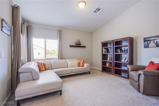 8303 Saddleback Ledge Ave, Las Vegas, NV 89147 - carpeted living area featuring baseboards