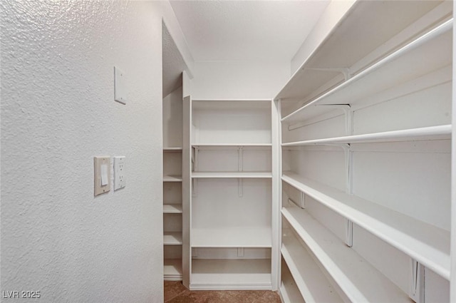 view of pantry